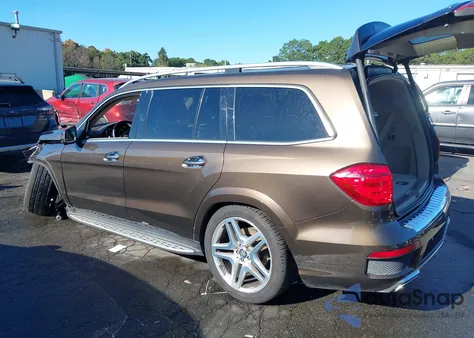 2014 Mercedes-Benz Gl 550 4Matic из США, поврежденный, VIN 4JGDF7DE0EA375527